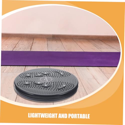 Abaodam 2pcs Waist Plate for Portable Rotating Disc Fitness Equipment for Indoor Use Compact Waist Twisting Machine and Balance Training