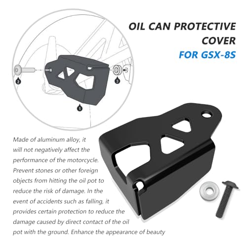 For GSX8S gsx8s gsx 8s Motorcycle Rear brake master cylinder guard Oil Can Protective Cover GSX-8S 2023 2024