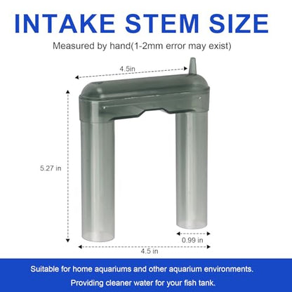 Aquarium Filter Intake Extension Tube, U Tube Compatibility with Aquaclear Power Filter 70 110, for Aquaclear Intake Tube Keeps Water Crystal Clear,Replacement Tube Aquarium Filter Accessories