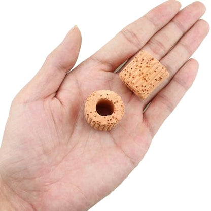 10PCS Plant Securing Ring 25mm Ceramic Cultivation Ring Base Suitable for Fish Tank and Aquarium Landscaping