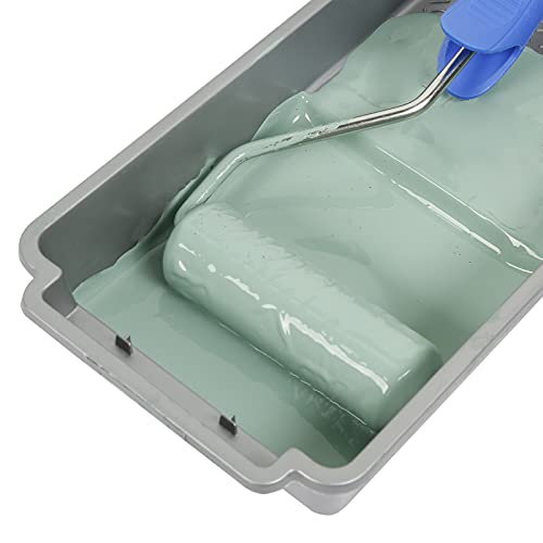Mister Rui Foam Paint Roller - Small Paint Roller, Mini Paint Roller & Paint Roller Cover 4 inch for Painting Walls, Cabinets, Cupboards, Doors - color: 10 Pcs 4" Double-rounded
