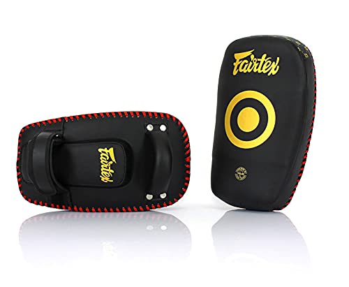 Fairtex KPLC6 Muay Thai Kickboxing Small Curved Thai Pads