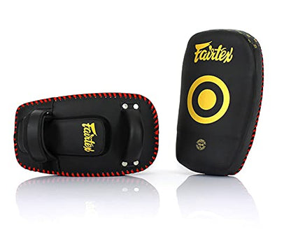 Fairtex KPLC6 Muay Thai Kickboxing Small Curved Thai Pads