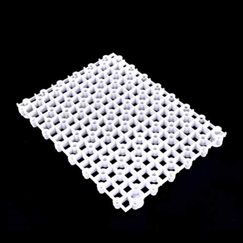 Hemobllo Fish Tank Bottom Plate 20pcs Nails PVC Material Suitable for Mini/Small Tanks - size: Size 1.