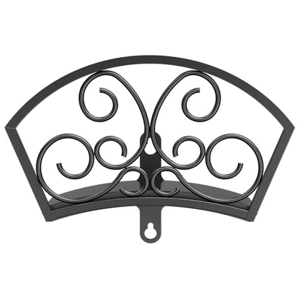 GOFORWILD Decorative Garden Hose Holder Holds 125-Feet of 5/8-Inch Hose | Hose Butler Sturdy Water Hose Rack, Durable Wall Hose Hanger Made of Gauge Steel Rust Resistant