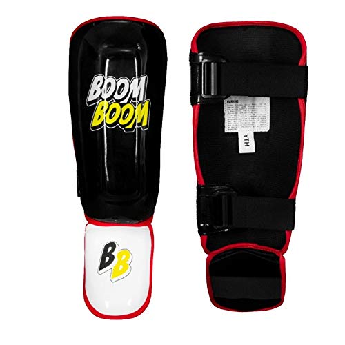 Boom Boom Bomber Youth Shin Guards - Muay Thai Shin Guards, Shin Guards, MMA Shin Guards, Kickboxing Shin Guards, Shin Pads, Shin Guards Youth, Martial Arts Shin Guards, Muay Thai Shin Pad