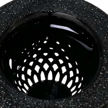 Aquarium Plant Holder - Floating Plant Cup | Cone-Shaped Fish Tank Floating Plants Holder for Aquatic Plants, Freshwater Aquarium and Terrarium Setup, Home, Office, Living Room, Bedroom, Apartment - color: Black