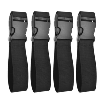Football Cone Straps Foldable Disc Carrier Harness | 4 Pieces Portable Reusable Sports Cone Straps for Outdoors, Daily, Exercise, Football, Workout