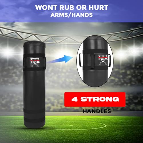 UNFILLED Football Tackling Dummy Heavy Duty - Great for Tackle Football Contact Drills, Kickboxing, Martial Arts & Sports Training.