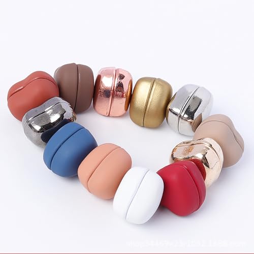12 Pairs of Multi-Purpose Magnetic Pins, Scarf Magnets for Women | Pinless Design, Convenient to Use, Non-toxic and odorles, Easy to Store, Daily Use, Dating, Party, Exquisitely Crafted