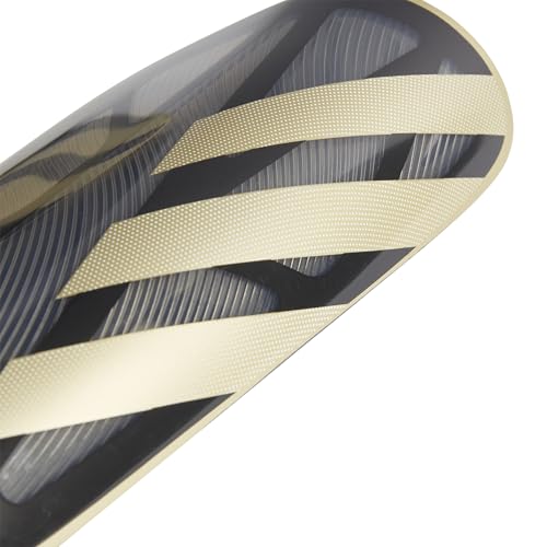 adidas Unisex Adult Tiro Soccer Shin Guards - color: Black/Gold Metallic/White/League, size: Small