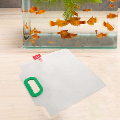 Reusable Oxygenated Fish Transport Bags 4pcs 30x30x45cm Leak-proof Sealable Packaging for Live Fish Shipping and Aquaculture Handling