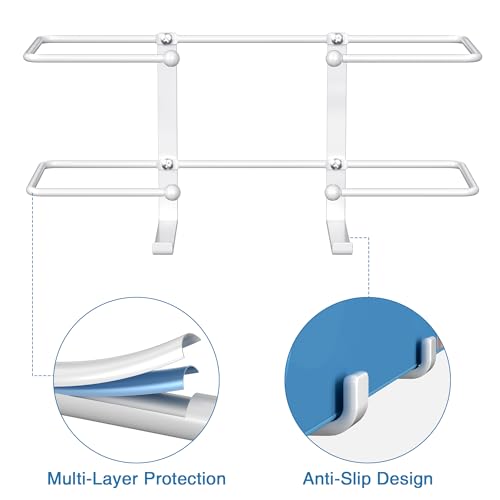 Holder for Disposable Gloves & Tissues - Organize in Lab, Kitchen, Bathroom, Garage.