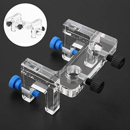 Aquarium Water Pipe Holder, Acrylic Fish Jar Aquarium Probe Hose Holder, Transparent Acrylic Water Tube Soft Pipe Fixture for Aquatic System Setup and Management