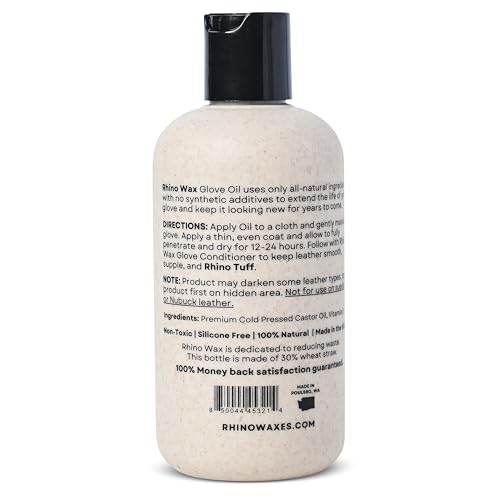 Premium Baseball Glove Oil for Break-in & Glove Conditioning | Premium glove oil to break in, condition, and maintain baseball gloves - Softens leather and preserves flexibility.