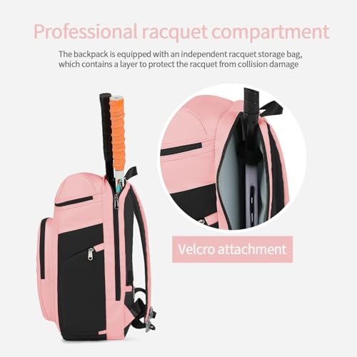 gym duffel bag backpack wrestling bag with shoe compartment 4 kinds of back method waterproof sports walking laptop - color: D-pink