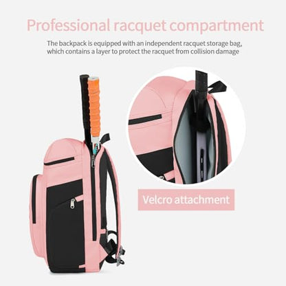 gym duffel bag backpack wrestling bag with shoe compartment 4 kinds of back method waterproof sports walking laptop - color: D-pink