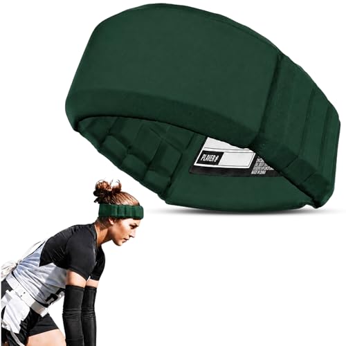 Gamebreaker Aura Protective Headband - Lightweight Soccer & Flag Football Headgear with Quick-Wick Moisture Control & Impact Protection - Unisex Youth & Adult - color: Green, size: X-Small-Small