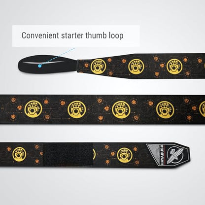 Hayabusa Marvel Hero Elite Mexican Style Boxing Hand Wraps for Men & Women - color: Thanos