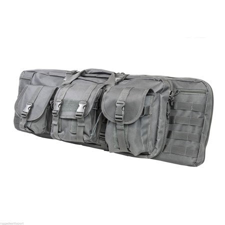 VISM by NcSTAR Double Carbine Case - color: Urban Gray, size: 36-"