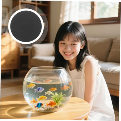balacoo Non-Slip Fish Tank Mat: Shockproof Aquarium Cushion Pad for Under Tank Bottom Support Mat for Aquarium Micro Landscape Bottles