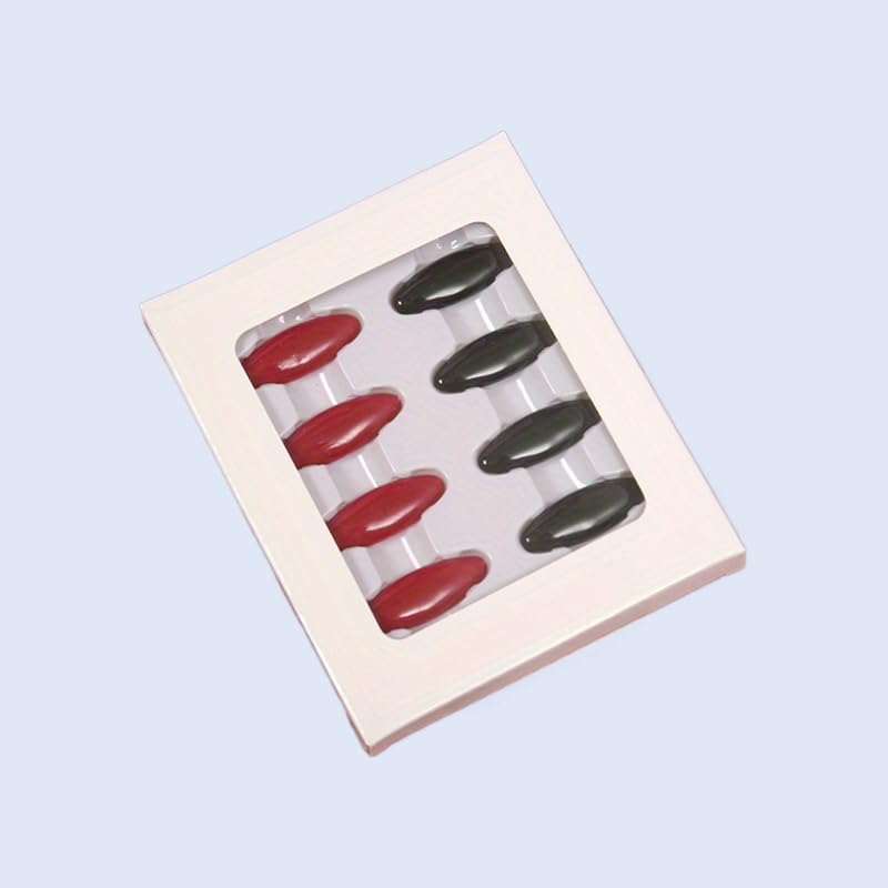 Headscarf Safety Pins 8-Pack Multi-Color Plastic Scarf Clips with Safety Buckles for Hijab, Hats, Caps and Head Coverings, - color: Red 11