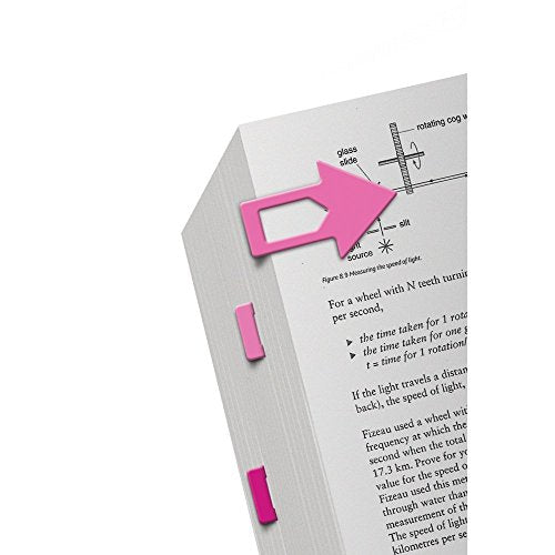 Page Pointers Page Markers - Pink - color: Pink