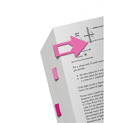 Page Pointers Page Markers - Pink - color: Pink