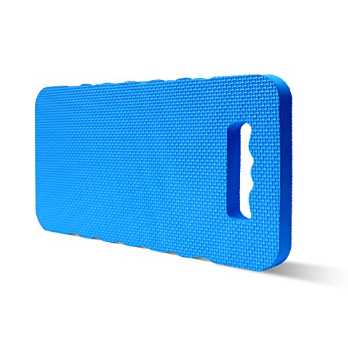 Gardzen Garden Kneeling Pad - for Gardening, Baby Bath, Yoga, Pilates, Exercise, 16"x8"x1", Blue - size: 16"x8"x1"