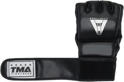 TMA MMA Gloves, for Training Grappling Punching Bag, Kickboxing Gloves, MMA Training Gloves, MMA Sparring Gloves - size: Small-Medium