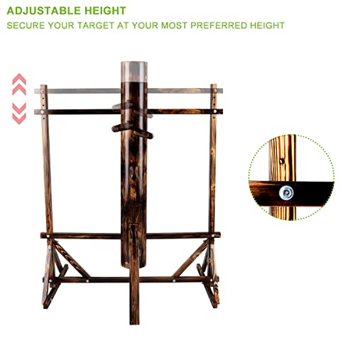 Wood Wing Chun Adjustable Frame Target Training Dummy IP Man Martial Art Kung Fu