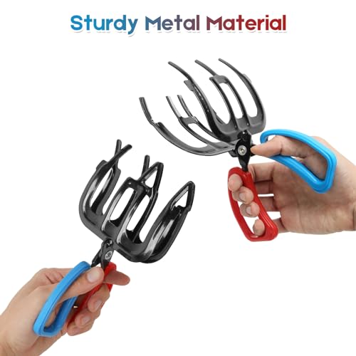 Fish Claw Gripper, Fishing Pliers Gripper, Claw Fish Gripper, Metal Fish Control Clamp Tong Tackle Tool, Multi-Functional Lightweight Non-Slip Fish Claw Gripper for Catch Fish Fishing Accessories