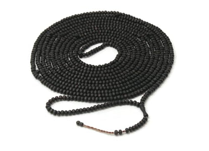 1000 Beaded Matt Black Olive Wood Tasbih Tasbeeh with Counter Misbaha Islamic Gift Tasbih Prayer Beads Tesbih 5x7 mm for Dhikr
