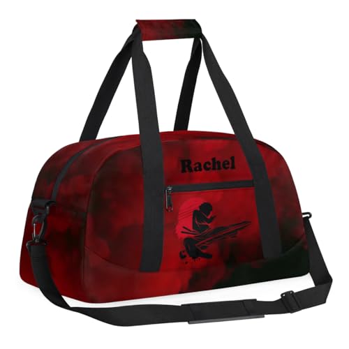 Personalized Martial Art Bag Duffel Bag for Girls, Custom Taekwondo Karate Bag Overnight Bags for Travel Weekender Practice Girl(1) - color: Option 7