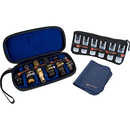 Protec WMC6 6-Piece Woodwind Mouthpiece Case - size: Protects up to 6 Mouthpieces, style: Case