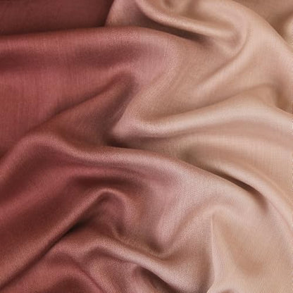 Modal Feel Hijab Scarf for Women, Lightweight Ombre Dual Color - color: 8#opink