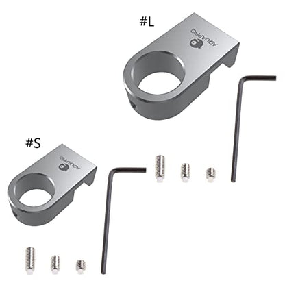 Aquarium Water Inlet Outlet Pipe Fixing Clip Clamp for Fish for Feeding Hose Clamps Water Hose Holder - size: Small