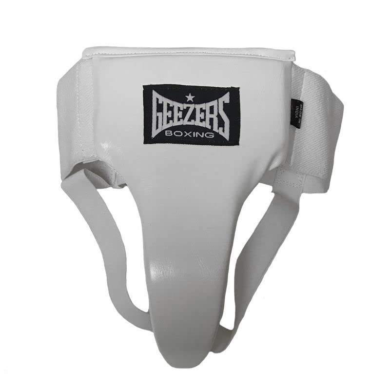 Geezers Boxing Female Groinguard Support Boxing Martial Arts Combat Sports Karate Taekwondo Kick Boxing MMA Ladies (Large)