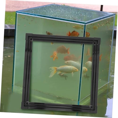 Kisangel Fish Tank Protector Strip Double Design for Aquariums Easy Installation Edge Protector for Home and Commercial Use - size: 45.00X45.00X2.50CM