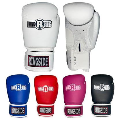 Ringside Striker Boxing Training Sparring Gloves - color: White, size: Small-Medium