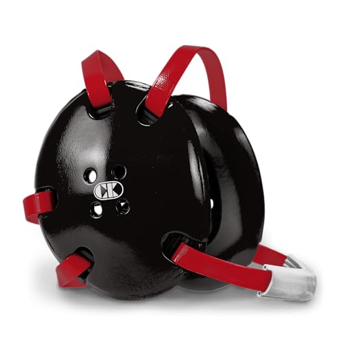 Cliff Keen Signature Wrestling Headgear - color: Black / Scarlet