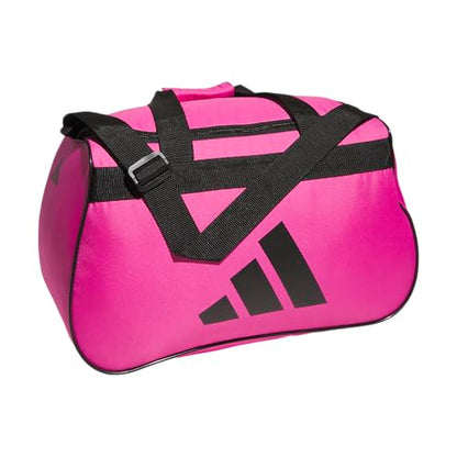 adidas Power Gym Bag – Lightweight Small Duffel, Intense Pink/Black, OSFA - color: Intense Pink/Black/Power