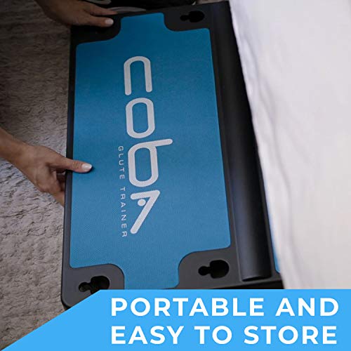 CoBa GLUTE Trainer - Full Home Workout System, Core & Booty Exercise Machine, Resistance Band Full Body Trainer