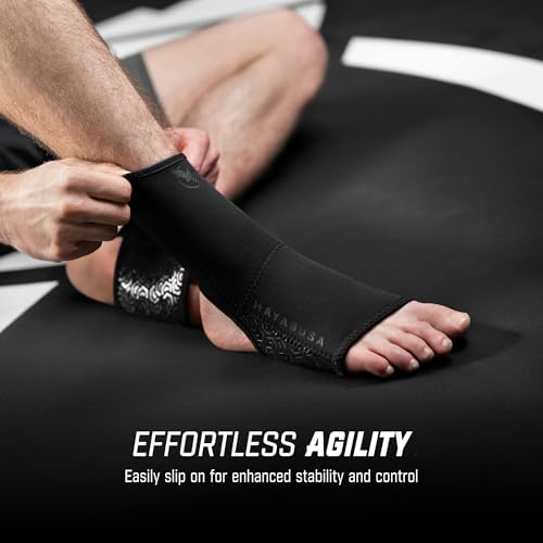 Hayabusa Ashi 4.0 Foot Grips - MMA, Muay Thai, Kickboxing, Jiu Jitsu, Boxing and Wrestling - size: Large