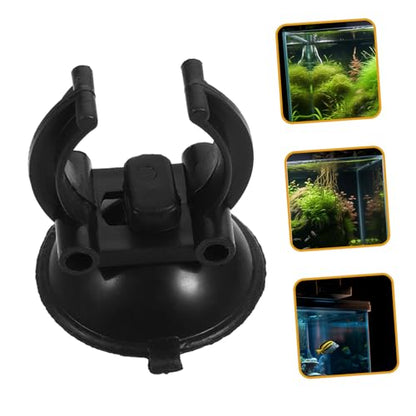 Toyvian 10Pcs Fish Tank Clips Durable Suction Cup Brackets for Aquarium Light Heater Stable and Easy Installation for Securing Accessories Aquariums