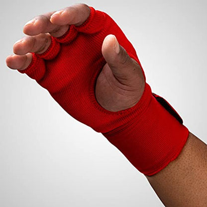 Hayabusa Quick Gel Boxing Hand Wrap Gloves - color: Red, size: Small