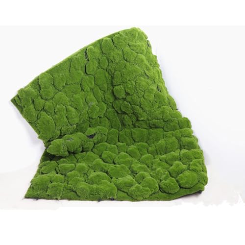 Simulation Artificial Moss Mat 39x39in, Fake Moss Wall DIY Artificial Moss Mat Carpet for Balcony Terrace Decoration Window Display Decoration - color: Green-d