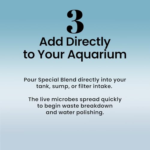 MICROBE-LIFT Special Blend Aquarium Water Care Treatment, Cleaner & Clarifier for Fresh and Saltwater Fish Tanks, Reduces Maintenance & Helps with Aquarium Algae Control and Odor, 4 Ounces (SBH04) - size: 4 ounces