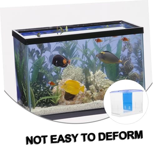 TOYANDONA Aquarium Fish Isolation Crate Breeding Box Oxygen System Fish Tank Divider Transport Container