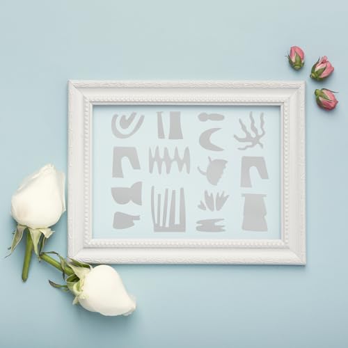 Ant 24inch x 50ft Frosted Matte Etched Adhesive Vinyl All-Weather Fade Proof, Indoor Outdoor Use Bathroom Door Window Covering Decorative Frosting Stickers (24inch x 50ft, Light Gray)